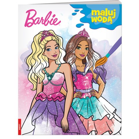 Książka dla dzieci Barbie™. Maluj Wodą Ameet Książka dla dzieci Barbie™. Maluj Wodą Ameet