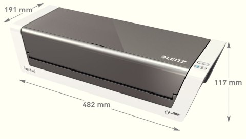 Laminator iLAM Touch 2 A3 szary Leitz (74744000) Laminator iLAM Touch 2 A3 szary Leitz (74744000)