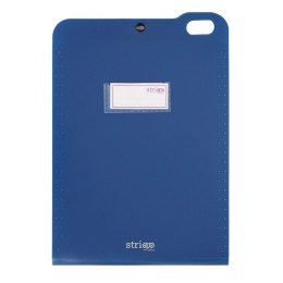 Teczka konferencyjna granatowy pp 5 przekładek 5905658812249 A4 granatowa polipropylen PP Strigo (SF072)