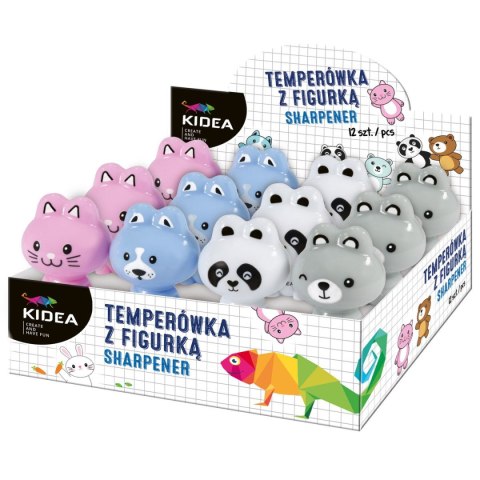 Temperówka mix plastik Kidea (TFKAD) Temperówka mix plastik Kidea (TFKAD)