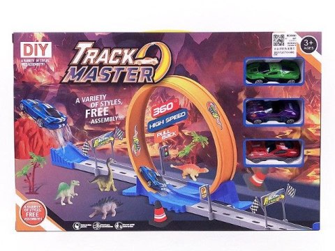 Tor wyścigowy z metalowymi autami Bigtoys (BA4810) Tor wyścigowy z metalowymi autami Bigtoys (BA4810)
