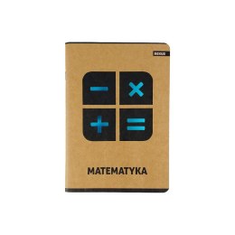 Zeszyt Kraft Liner matematyka A5 5k. 70g krata [mm:] 147x209 Beniamin (8393)