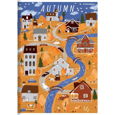 Zeszyt megamix A5 32k. 70g czysty Top 2000 (400168882)