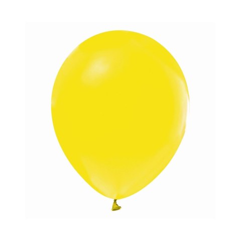 Balon gumowy Beauty&Charm, pastelowe 10 szt. żółty 300mm 12cal Godan (CB-1PZO)