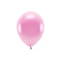 Balon gumowy Metalizowane Eco Balloons różowy 260mm Partydeco (ECO26M-081)