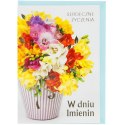 Kartka składana imieniny Extra B6 Pol-mak (b6x)