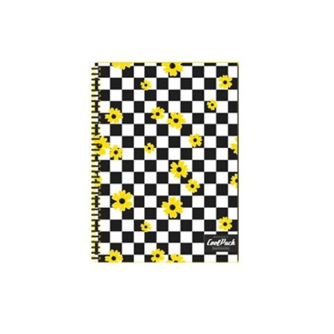 Kołozeszyt (kołonotatnik) CoolPack A4 200k. krata Patio (30681cp)