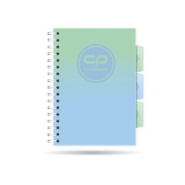 Kołozeszyt (kołonotatnik) CoolPack gradient A5 200k. krata Patio (31022CP)