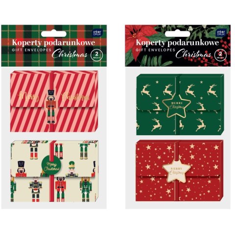 Koperta specjalnego przeznaczenia CHRISTMAS 5902277354273 Interdruk (2 szt) Koperta specjalnego przeznaczenia CHRISTMAS 5902277354273 Interdruk (2 szt)
