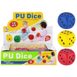 Kości do gry miękka 6cm Mega Creative (545090)