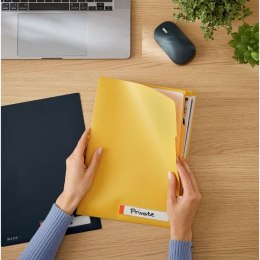 Koszulki na dokumenty Cosy A4 kolor: żółty Leitz (47160019)