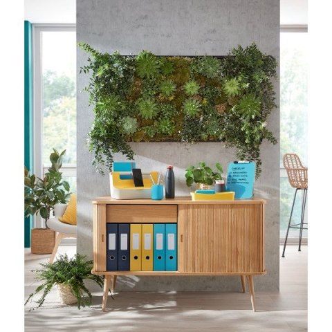 Koszulki na dokumenty Cosy A4 kolor: żółty Leitz (47160019)