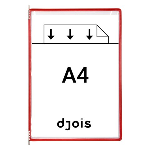Panele prezentacyjne Tarifold A4 10 szt. czerwone (114003TR) Panele prezentacyjne Tarifold A4 10 szt. czerwone (114003TR)