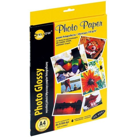 Papier foto A4 230g [mm:] 210x297 Yellow One (4G230)