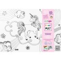 Podkład na biurko FUNNY MAT TRANSPARENT UNICORN sfu1028 polipropylen PP [mm:] 335x480 Strigo (8681379310284)