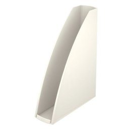 Pojemnik na dokumenty pionowy Wow A4 biały polistyren PS [mm:] 75x312x 258 Leitz (52771001)