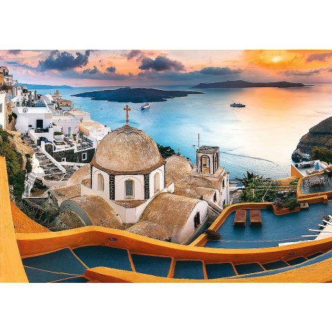 Puzzle Bajkowe Santorini 1000 el. Trefl (10445)