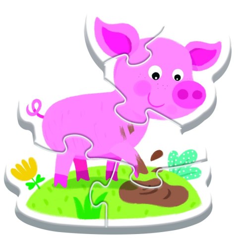Puzzle puzzle baby classic Na farmie 18 el. Trefl (36127) Puzzle puzzle baby classic Na farmie 18 el. Trefl (36127)