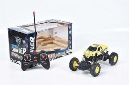 Samochód terenowy 1:18, na radio, 4 funkcje, światła Adar (522701)