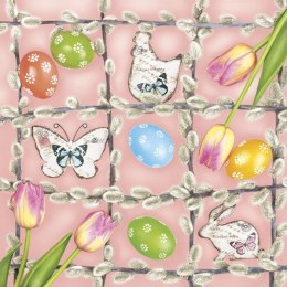 Serwetki Wielkanoc mix bibuła [mm:] 330x330 Pol-mak (SL WL)