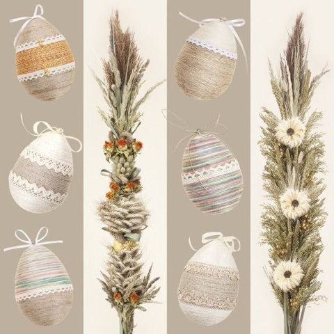 Serwetki Wielkanoc mix bibuła [mm:] 330x330 Pol-mak (SL WL)