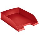 Szuflada na dokumenty Plus czerwony polistyren PS [mm:] 255x70x 357 Leitz (52272025)