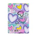 Zeszyt Pastel heart A5 32k. krata Patio (71127CP)