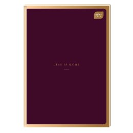 Brulion Satin Gold A6 96k. 70g krata Interdruk (BRA6#MSG)