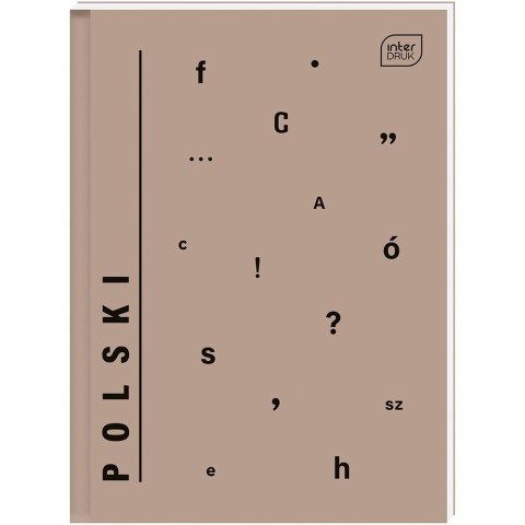 Brulion tematyczny 5902277332462 A5 80k. 70g linia Interdruk (JĘZYK POLSKI)