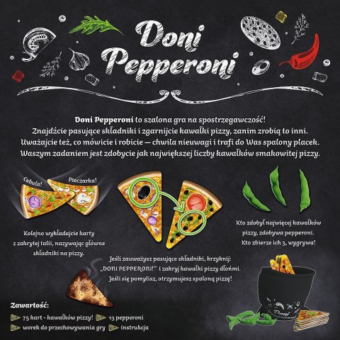 Gra pamięciowa Doni Pepperoni GRA Doni Pepperoni Trefl (02442)