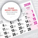 Kalendarz ścienny PREMIUM trójdzielny A4 Press (OGRÓD)