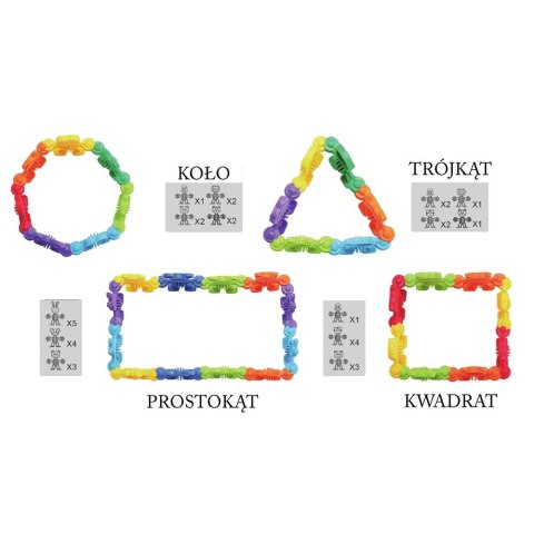 Klocki pozostałe liczmany zwierzątka Askato (102160) Klocki pozostałe liczmany zwierzątka Askato (102160)