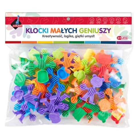 Klocki pozostałe liczmany zwierzątka Askato (102160) Klocki pozostałe liczmany zwierzątka Askato (102160)