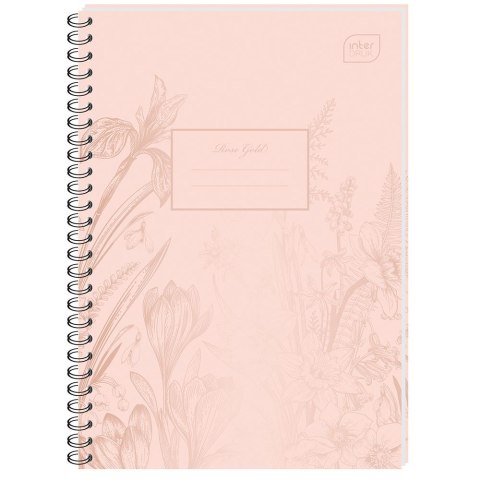 Kołozeszyt (kołonotatnik) B5 96k. 70g krata Interdruk (KOŁOZB5120MRG)