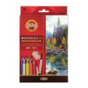 Kredki akwarelowe mondeluz 24 kol. Koh-I-Noor (3711)