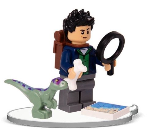 Książeczka edukacyjna LEGO® Jurassic World™. Raptory uciekają Ameet (LNC 6207)