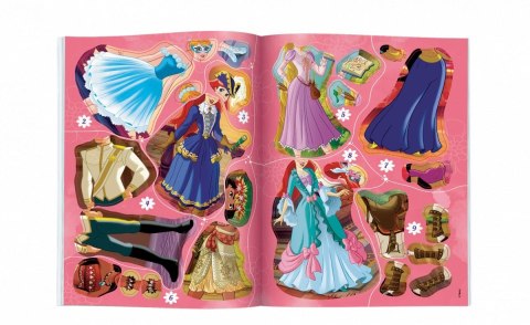 Książka dla dzieci Disney Księżniczka Brokatowe ubieranki Ameet (SDLB-9104) Książka dla dzieci Disney Księżniczka Brokatowe ubieranki Ameet (SDLB-9104)