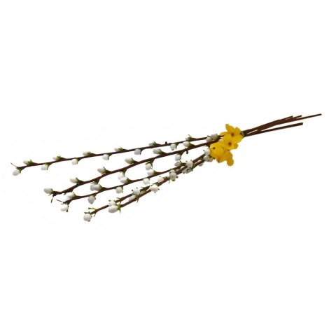 Kwiaty Bazie duże z listkami 50 cm Arpex (VJ4779)