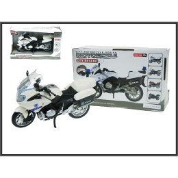 Motocykl policyjny 18cm ze światłem i dźwiękiem Hipo (H12805)