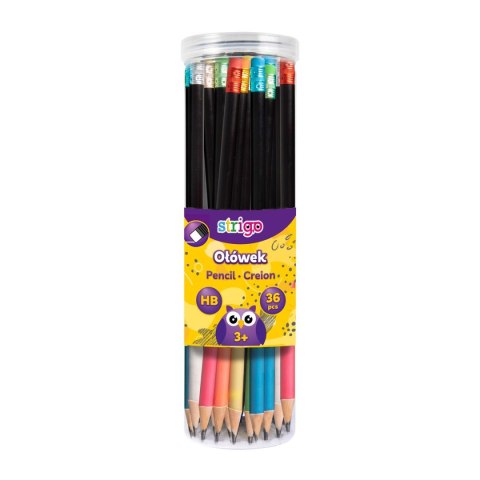 Ołówek HB czarny reagujący na temperaturę 5902315575851 HB Strigo (SSC286)