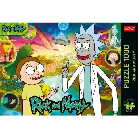 Puzzle Premium Plus Rick i Morty 1000 el. Trefl (10838) Puzzle Premium Plus Rick i Morty 1000 el. Trefl (10838)