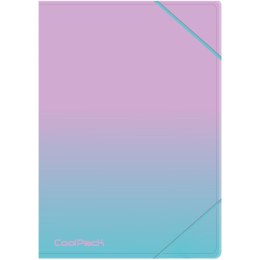 Teczka plastikowa na gumkę CoolPack GRADIENT A4 mix Patio (03661CP)