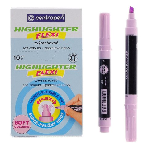 Zakreślacz fioletowy 1-5mm Centropen (8542) Zakreślacz fioletowy 1-5mm Centropen (8542)