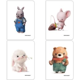 Zeszyt cute PP A4 32k. 80g linia kolor Narcissus