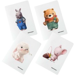 Zeszyt cute PP A4 32k. 80g linia kolor Narcissus