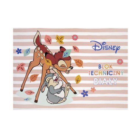 Blok techniczny Bambi A4 biały 170g 20k [mm:] 295x210 Beniamin