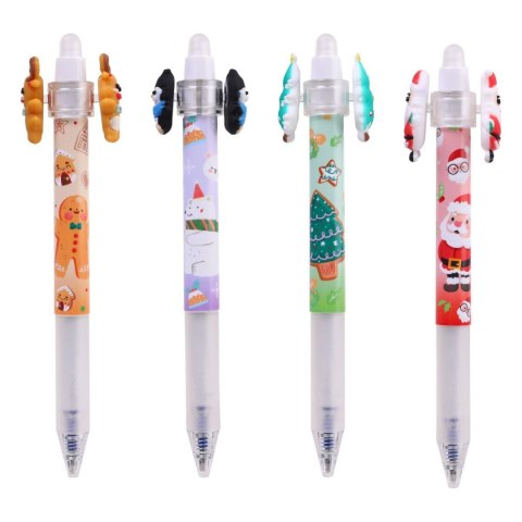 Długopis wymazywalny Xmass 1 wkład niebieski 0,5mm M&G (4121 XM01-3 KP24)