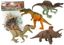 Figurka Zestaw Figurek Dinozaury Park Zwierzęta 4 Szt. Lean (15305)