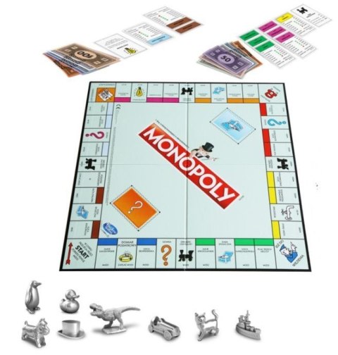Gra planszowa MONOPOLY NOWE PIONKI Hasbro (C1009) Gra planszowa MONOPOLY NOWE PIONKI Hasbro (C1009)
