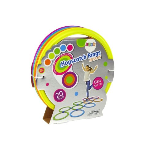 Gra zręcznościowa Sprawnościowa Gra W Klasy Kolorowe Obręcze Do Skakania Lean (12713)